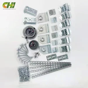 High Quality Side Horizontal Sliding Sectional Doors Parts up-and-Over Garage Door Component for Residential