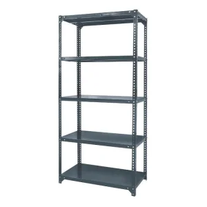 Grey Light Duty Slotted Angle Grocery Store Small Shelf