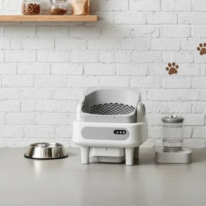 Automatic Cat Litter Box with Smart Technology and WiFi Support