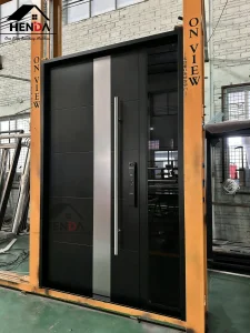 Hinged Pivot Steel Door