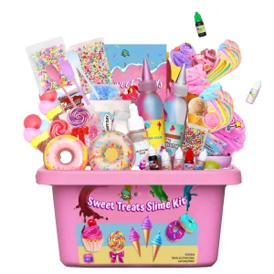 DIY Cake Chocolate Donuts & Ice Dessert Theme Slime Kit