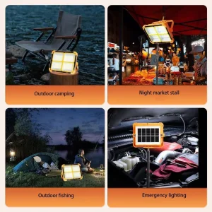 Lanterna Solar Portátil Ultra Brilhante