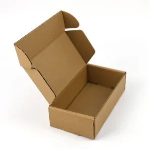 Premium Kraft Mailer Boxes for Delivery of Clothing and Shoes Color Printed Corrugated Custom Shipping Boxes