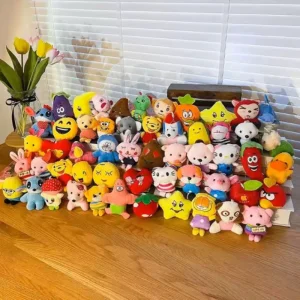 Precio mayorista fábrica OEM juguetes de felpa personalizados para niños bebés muñeca gigante grande pequeña mini Pokémon personalizados fabricante de animales de peluche en China