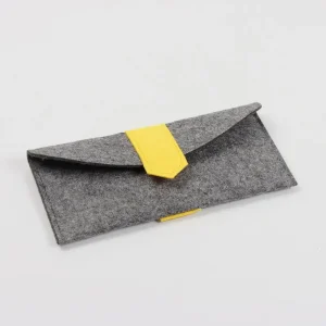 Custom Color Portable Sunglasses Pouch Mobile Phone Eyeglass Soft Pouch Bag Eyeglasses Felt Pouch Bag