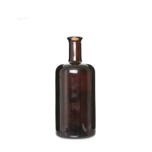 China 750 ml Amber Colored Glass Juniper Liquor Bottles