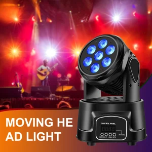 7x10W RGBW LED Moving Head Light