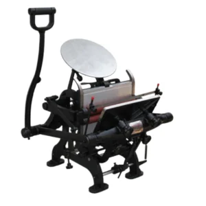 Single Color Manual Embossing Letterpress Printing Machine Core Gear