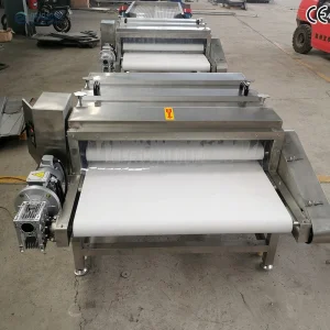 Equipamento de Aplanador de Saco a Vácuo Contínuo para Embalagem de Alimentos, Remoção de Rugas e Protuberâncias