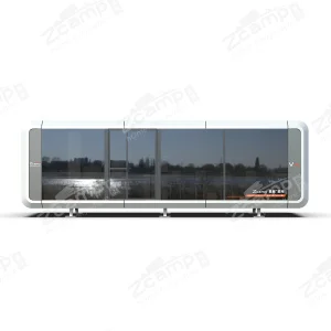 Alpicool V7 Smart House Mobile Living Homes Outdoor Fashionable Glass Houses Modular Capsule Home Luxury Prefab Home
