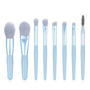 8PCS Quatro Cores Qualidade Profissional 2020 Conjunto de Pincéis de Maquiagem