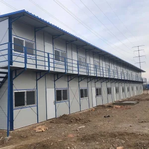 Custom Designed Luxury Three Bedroom Eco-friendly Breathable Detachable Container House Villa Fast Build Prefab for Hospitals