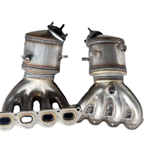 Yfcat Suitable for Chevrolet Cruze 1.8 Stainless Steel Automotive Ceramic Core Catalytic Converter Euro Lll Eurolv Eurov