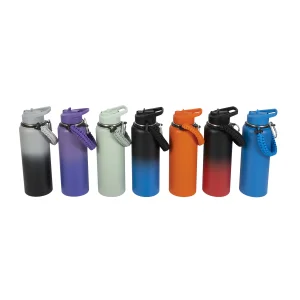 40oz Vacuum Insulated Double Wall Stainless Steel Water Bottle Wide Mouth Flask