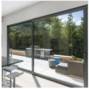 Super Security Lock Aluminum Balcony Sliding Door with Multi-Point Locking Child Safety Features