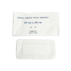 Self-Adhesive Medical Antibacterial Super Absorption Surgical Non Woven Wound Dressing Pad
