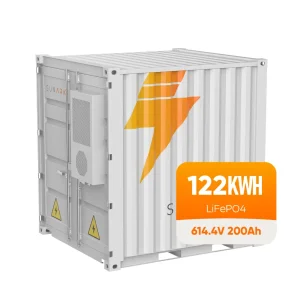 صندوق تخزين الطاقة من بطاريات ليثيوم سونارك LiFePO4 122kwh 200kwh 215kwh 10FT