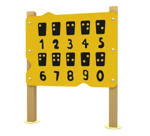 MT-LYZ003 Preschool Outdoor Interactive Exploration Panel PE Educational Sensory Playground Equipment