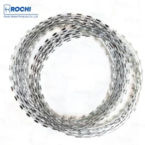 Rochi 900mm Coil Galvanized Concertina Razor Barbed Wire Bto-22 for Secure Fence Solutions