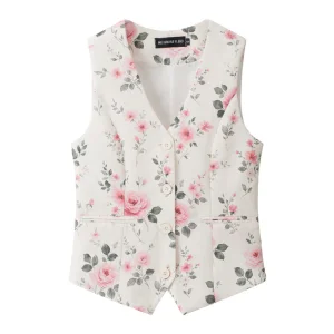 Womens Suit Vest Petite Waistcoat