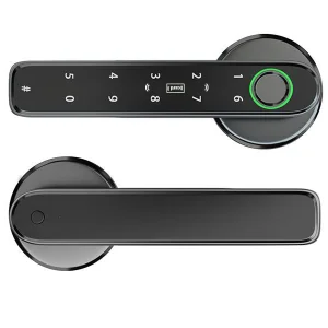 Anti-theft Fingerprint Keyless Entry Door Knob Lock Keyboard Room BLE TTLock WiFi Tuya Smart Digital Door Lock