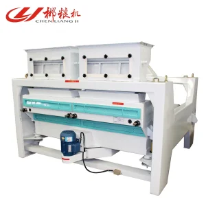 Máquina de limpieza de arroz paddy rotativa Clj en oferta caliente Tqlm80X2