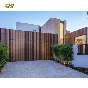 Chi Australia 16FT Aluminum &amp; Steel Panels Flush Mount Cladding Durable Overlay Garage Door