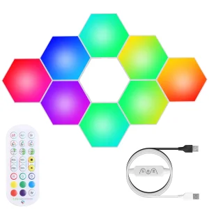 RGBW Hexagon Light Panels