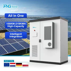 215kwh High Voltage Outdoor Energy Storage Power Hybrid Lithium Battery Lithium 100kw Solar Power System 100kw Battery Energy Storage System