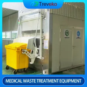 Microwave Medical Waste Treatment Equipment for Clinical and Laboratory Waste/Patient Linens