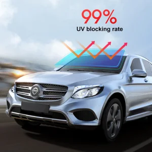 Ultra High Definition Nano Ceramic Car Window Tint Film UV Irr 99% Privacy Sun Heat Resistant Solar Window Film