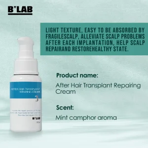 Transplant After Care Series Hair Tranplant Soothing Cleanser Private Label Scalp Care