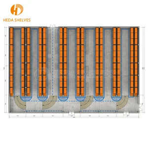 High-Capacity Drive-In Pallet Racking Storage System Drive-Thru Rack for LIFO Pallet Organization Drive in Racking Steel Units