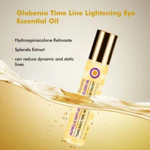 Herbal Chrysanthemum Flower Eye Essence Oil Reduces Fine Lines Eliminates Puffiness and Fades Dark Circles Eye Care