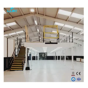 Customized I-Beam Platform Mezzanine