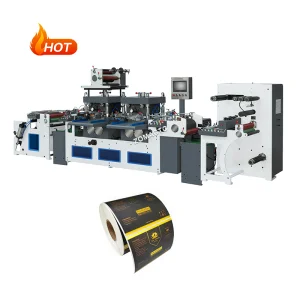 New High Speed Aluminium Foil Printer Hot Stamping