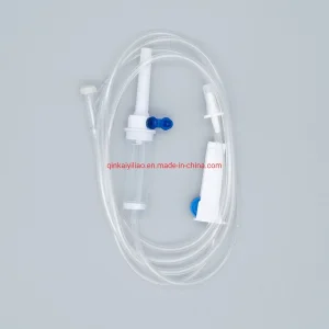 Conjunto de infusión desechable médico de seguridad