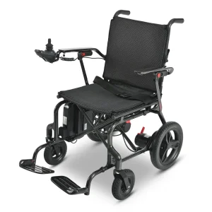 2024 Hot Sales Luxury Travel Power Foldable Lightweight Lithium Battery Carbon Wheelchair