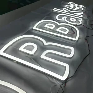 Custom Neon-Style Acrylic Letter Signs Manufacturers, Service