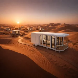 Modular Capsule Hotel Prefab Pod Structure for Resort Investors Needing Transport Friendly Scalable Accommodation