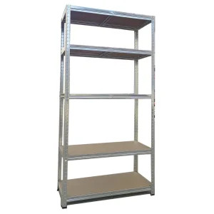 Galvanized Boltless Metal Rack 5 Layers