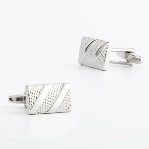 Ribbed Cufflinks