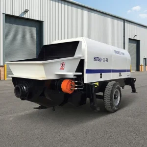 Small Portable Electric Engine Truck Mounted Concrete Mixer Pump