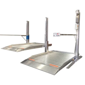 Factory Outlets 2 Post Car Parker Platform Parking Lift System