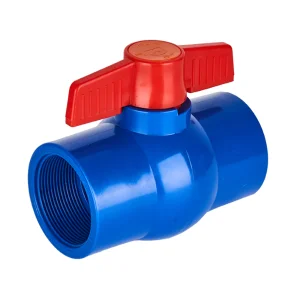 Wholesale 1.1/2” PVC Round Compact Ball Valve Thread Ends Manufacturer, Manufacturers