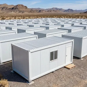 TOPPRE Container House Worker Camp Hotel Accommodation Dormitory Casa Modern Hospital School Prefabricated House for Mining Camp