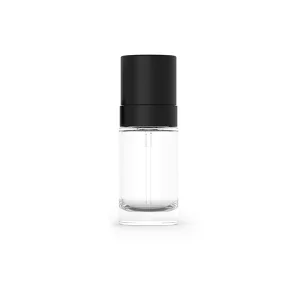 China 30mL Clear Glass foundation Bottle Skincare Packaging
