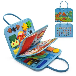 Montessori Felt Busy Board Sensory Board