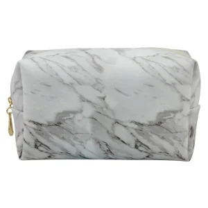 Estuche de maquillaje mini clásico personalizado de cuero PU