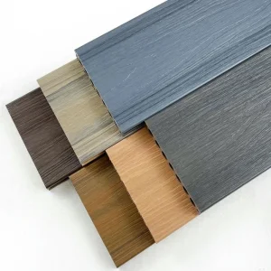 Outdoor WPC Decking Wood Plastic Composite Hollow Decking Waterproof Fire Rated